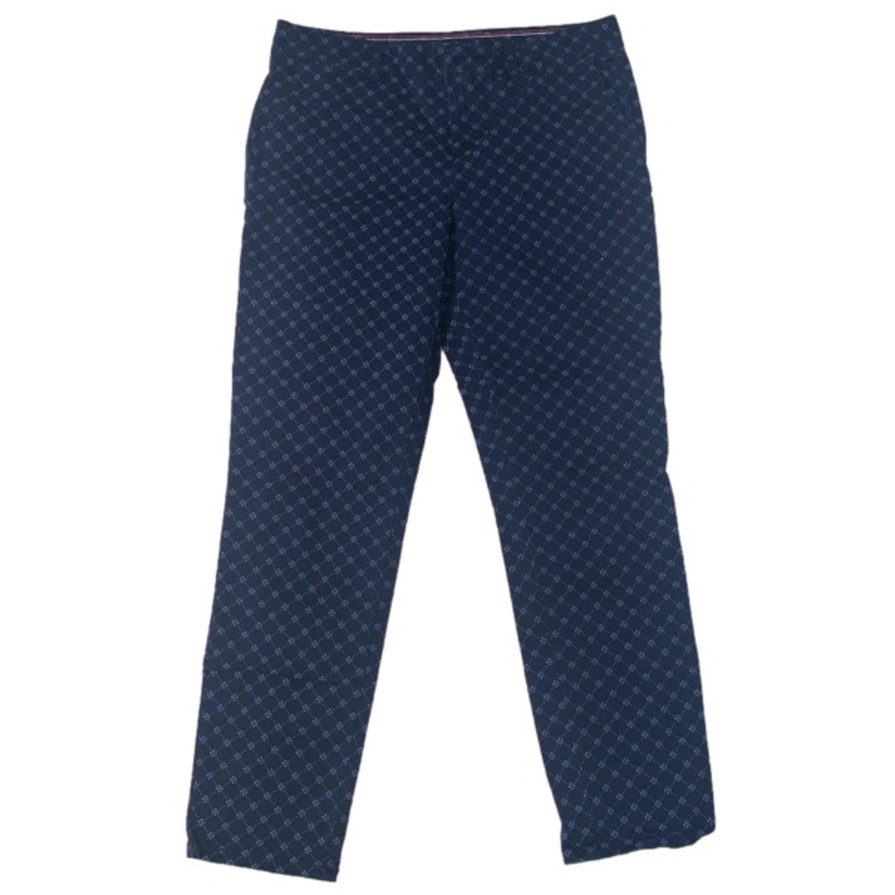 Tommy Hilfiger Blue Hampton Stretch Slim Chino Business Casual Women’s Pants